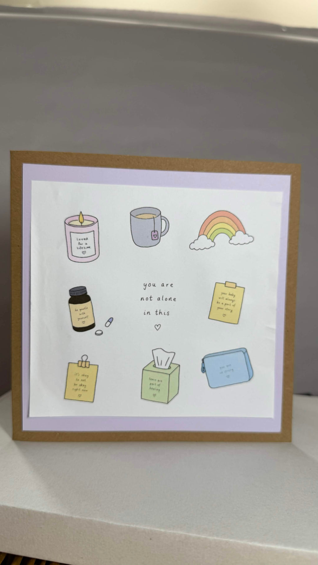 Miscarriage/Loss of a baby Support Card