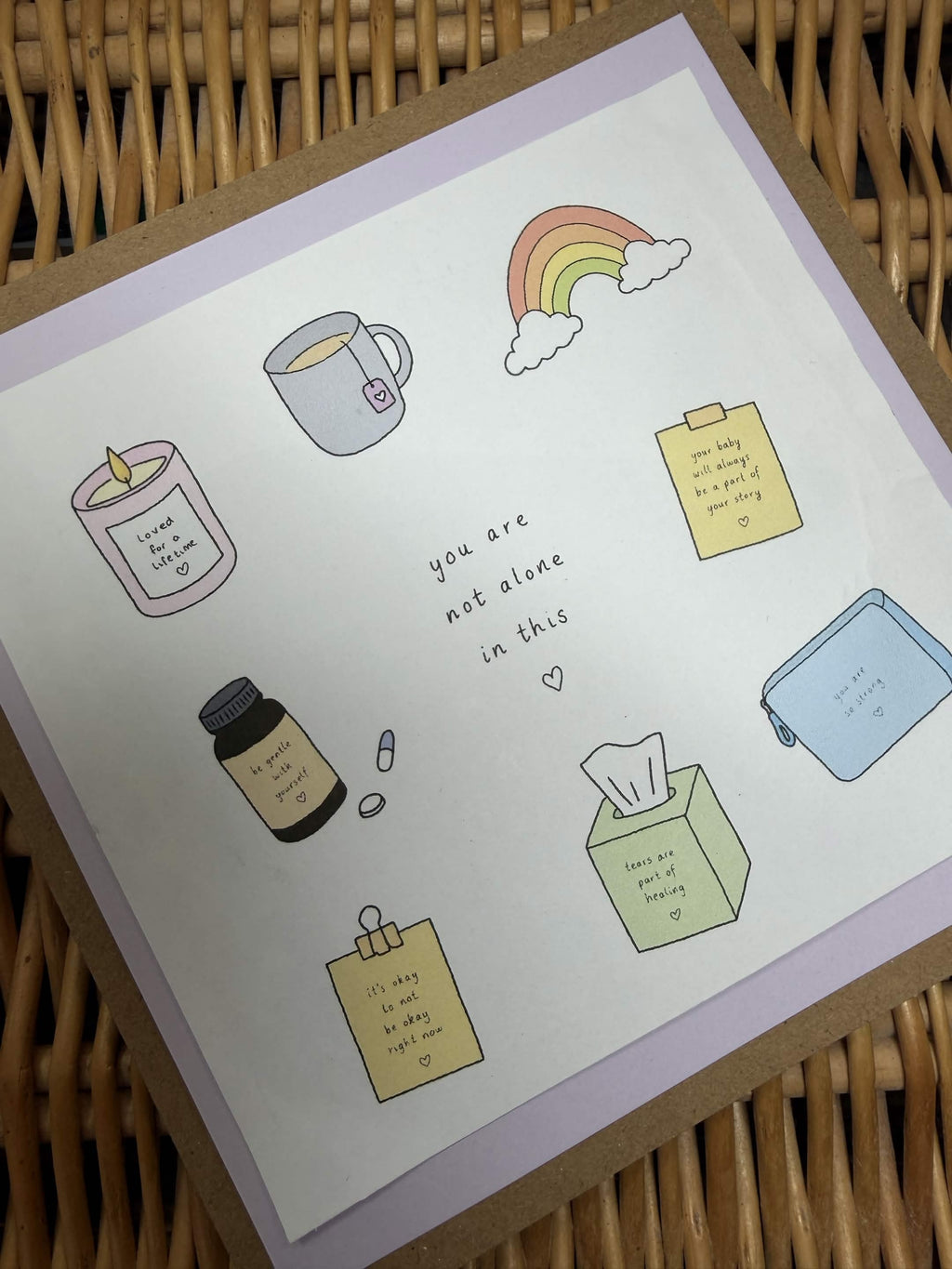 Miscarriage/Loss of a baby Support Card