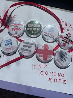 England World Cup Badges